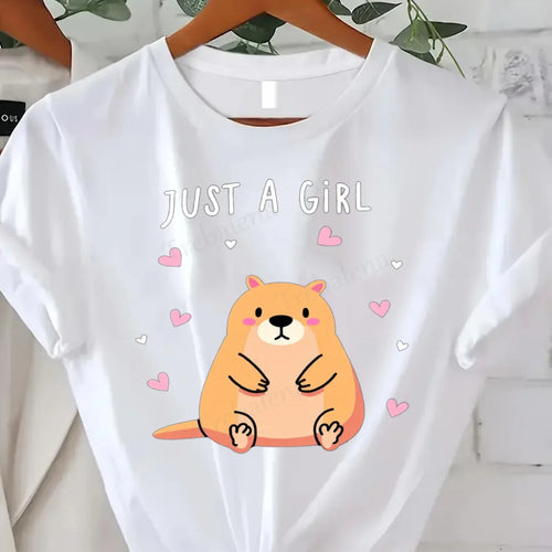 Load image into Gallery viewer, Women T-shirt Kindness is Free T-Shirt for Women - Cute Star Print Casual Top

