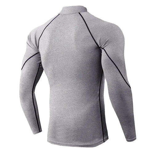 Load image into Gallery viewer, Men Running T shirt Quick Dry Bodybuilding Sport Shirt Long Sleeve Compression Top  Fitness Tight Rashgard Gym T-Shirt Men
