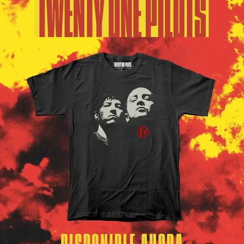 Load image into Gallery viewer, Twenty One Pilots Band Graphics Print Men&#39;s T-shirt Short Sleeve Oversized Y2k Top Hip Hop Punk Street Unisex Tee Men&#39;s Clothing
