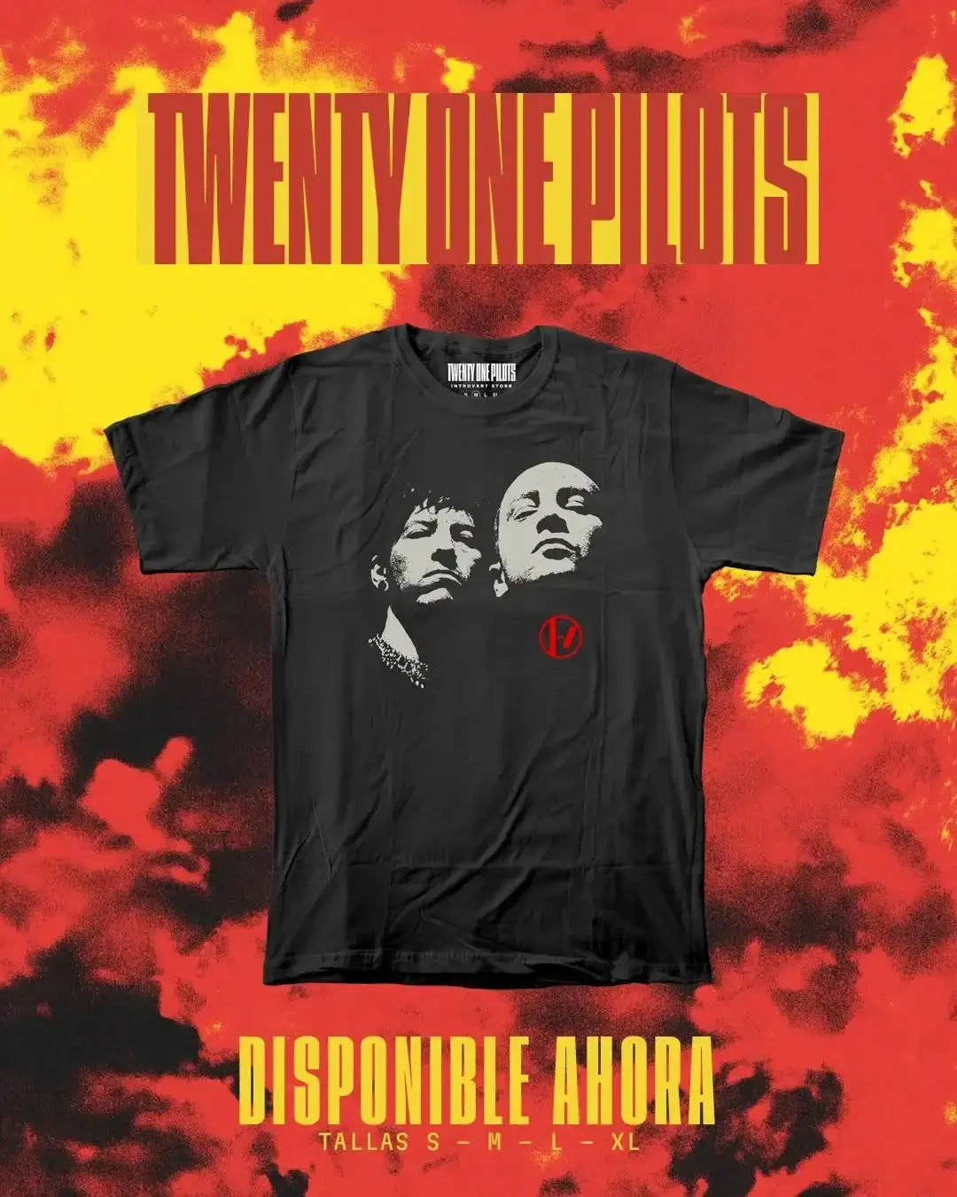 Twenty One Pilots Band Graphics Print Men's T-shirt Short Sleeve Oversized Y2k Top Hip Hop Punk Street Unisex Tee Men's Clothing