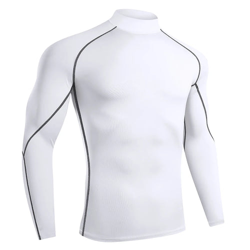 Load image into Gallery viewer, Men Running T shirt Quick Dry Bodybuilding Sport Shirt Long Sleeve Compression Top  Fitness Tight Rashgard Gym T-Shirt Men
