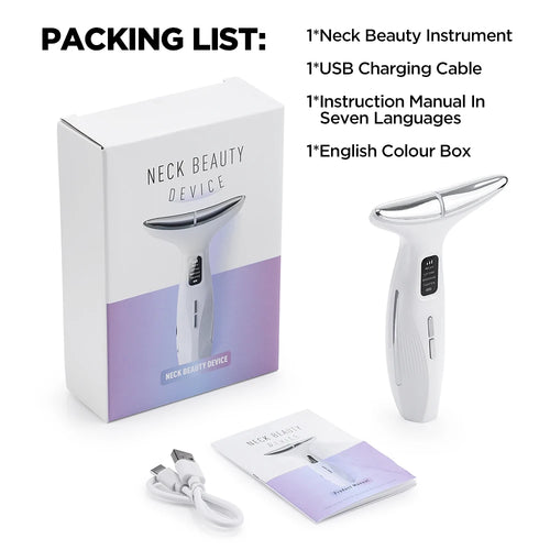 Load image into Gallery viewer, 3 Massage Modes Microcurrent Neck Beauty Device Face Lifting Firming Massage Neck Beauty Instrument Tighten Skin Care Tool
