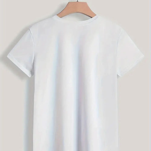 Load image into Gallery viewer, Women T-shirt Kindness is Free T-Shirt for Women - Cute Star Print Casual Top
