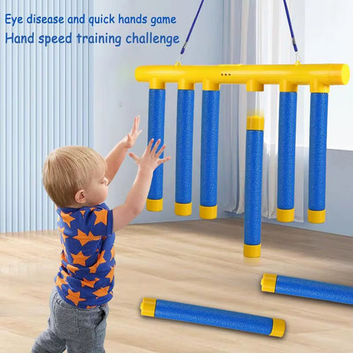 Load image into Gallery viewer, Challenge Falling Sticks Game Kids Stick Catching Toy Training Reaction Ability Educational Parent-Child Interactive Sports Toy
