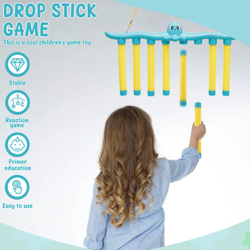 Load image into Gallery viewer, Challenge Falling Sticks Game Kids Stick Catching Toy Training Reaction Hand Eye Educational Parent-Child Interactive Toy Sports
