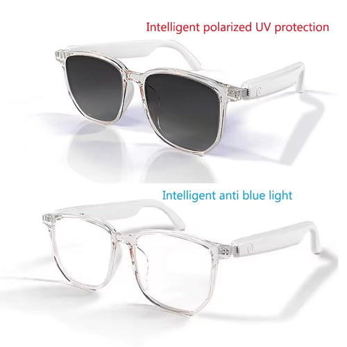 Load image into Gallery viewer, SoundSight Smart Glasses – Bluetooth Sunglasses with Built-In Earphones, UV400 Polarized Lenses &amp; Hands-Free Calling
