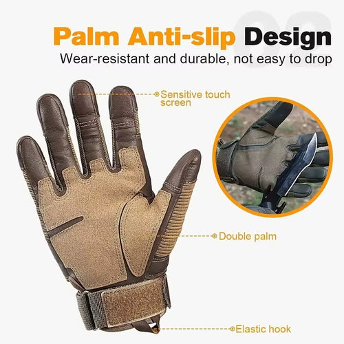 Load image into Gallery viewer, Ultimate Grip Fingerless Tactical Gloves – Touchscreen-Ready for Riders, Workers &amp; Adventurers
