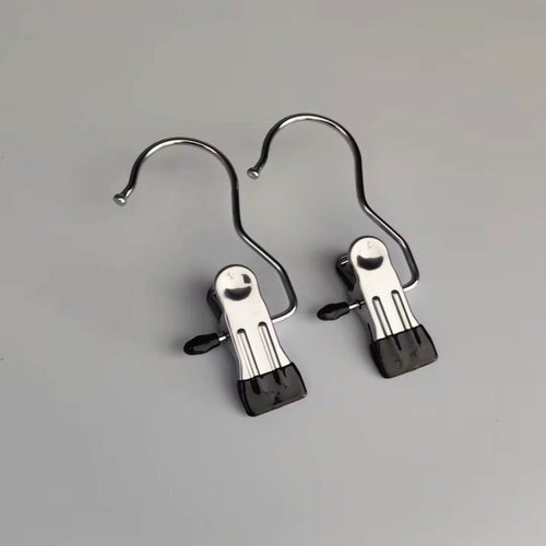 Load image into Gallery viewer, 30/1PCS Boot Hanger 360° Rotating Portable Space Saving Hanger Single Clip Stainless Steel Hanging Hold Clip for Closet Travel
