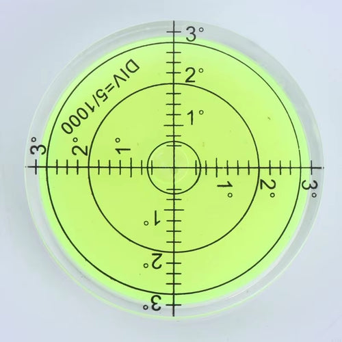 Load image into Gallery viewer, PrecisionPro 60MM PMMA Bubble Level – Accurate Surface Measurement Tool for Perfect Alignment
