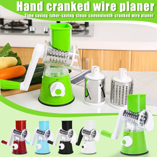 Load image into Gallery viewer, SliceMate Pro – Multi-Functional Hand-Cranked Vegetable Cutter &amp; Grater for Effortless Kitchen Prep
