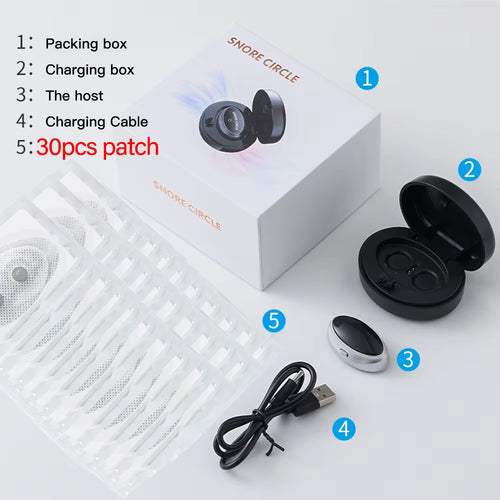 Load image into Gallery viewer, SmartSnore™ 5-Pair EMS Anti-Snoring Device – Breathe Easy, Sleep Deep
