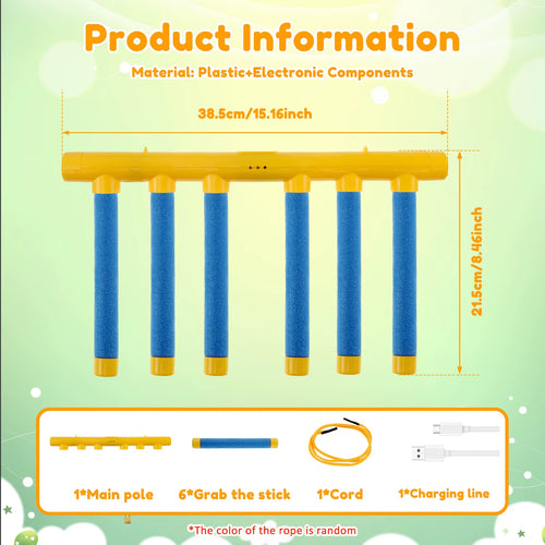 Load image into Gallery viewer, Challenge Falling Sticks Game Kids Stick Catching Toy Training Reaction Hand Eye Educational Parent-Child Interactive Toy Sports
