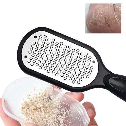 Load image into Gallery viewer, SilkyStep Pro – Double-Sided Stainless Steel Foot File for Callus &amp; Dead Skin Removal
