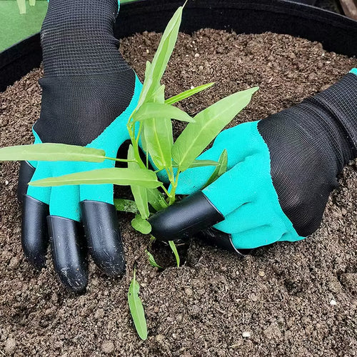 Load image into Gallery viewer, ClawMaster Garden Gloves – Digging &amp; Planting Gloves with Non-Slip Grip and Built-In Claws
