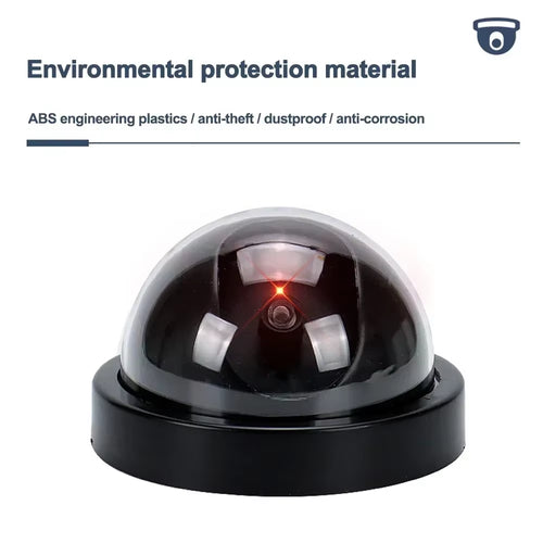 Load image into Gallery viewer, SecureView™ Dome Dummy Camera – Look Protected, Stay Deterrent, Spend Less

