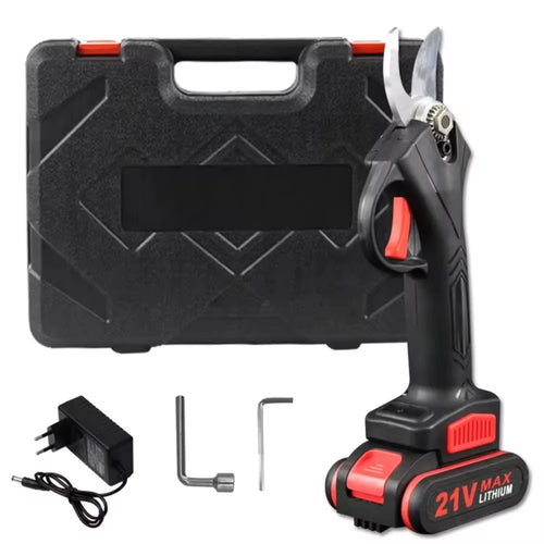 Load image into Gallery viewer, PowerPrune 21V Cordless Electric Pruner – Effortless Tree &amp; Bonsai Branch Cutting Tool
