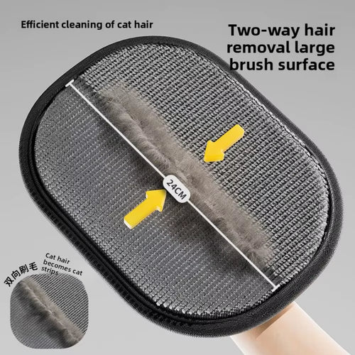 Load image into Gallery viewer, FurGone Duo Gloves – Double-Sided Electrostatic Pet Hair Removal &amp; Grooming Gloves
