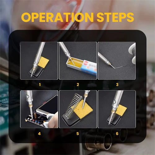 Load image into Gallery viewer, PrecisionPro 510 USB Mini Soldering Iron – Portable, Battery-Powered Tool for Jewelry Repair &amp; Precision Work
