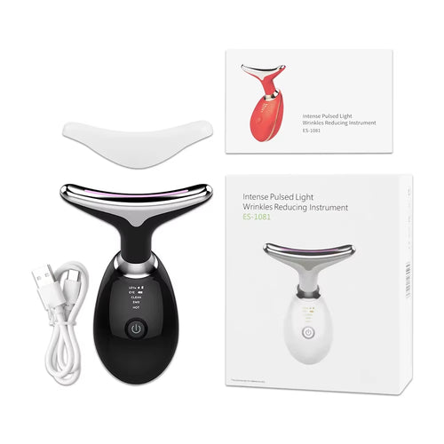 Load image into Gallery viewer, 7-in-1 LED Face &amp; Neck Lifter – Sculpt, Tighten &amp; Glow
