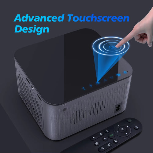 Load image into Gallery viewer, Android 11 4K Smart Projector 580ANSI 1920*1080P Full HD Wifi6 BT5.0 Allwinner H713 Voice Control Home Cinema Theater

