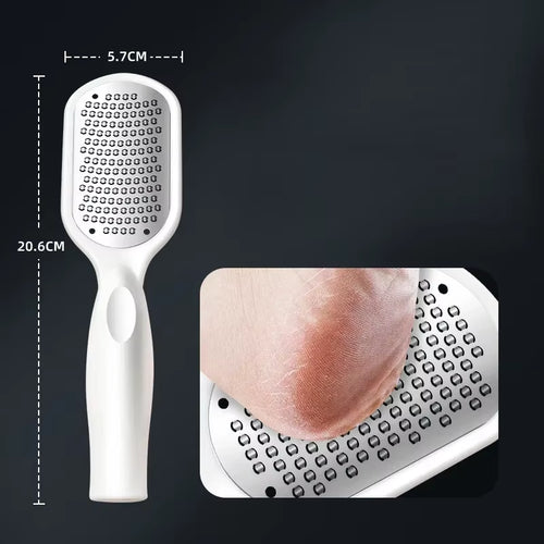 Load image into Gallery viewer, SilkyStep Pro – Double-Sided Stainless Steel Foot File for Callus &amp; Dead Skin Removal
