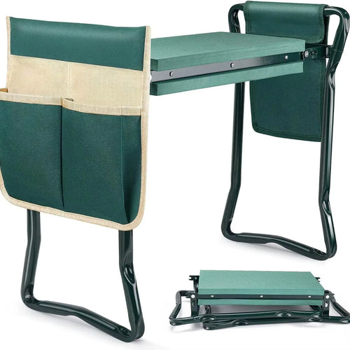 Load image into Gallery viewer, GardenMate Folding Kneeler &amp; Stool – Comfort &amp; Convenience for Every Gardener
