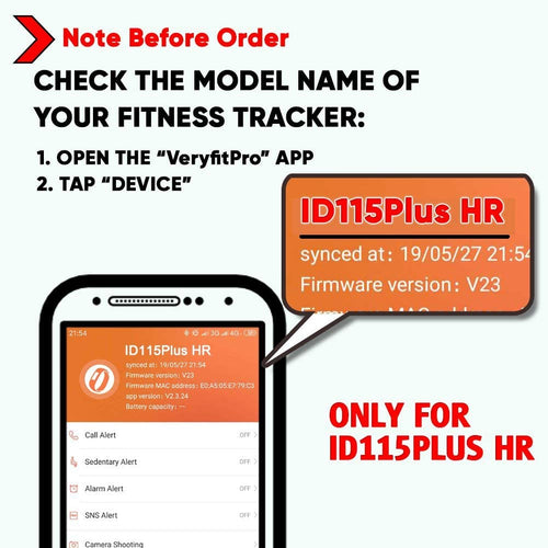 Load image into Gallery viewer, Veryfitpro Id115Plus HR Replacement Bands for Veryfit Pro Id115Plus HR Fitness Tracker Smart Watch
