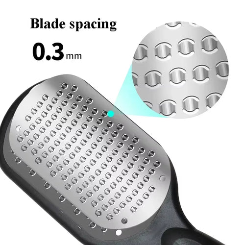 Load image into Gallery viewer, SilkyStep Pro – Double-Sided Stainless Steel Foot File for Callus &amp; Dead Skin Removal
