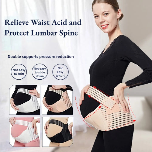 Load image into Gallery viewer, MamaComfort™ Adjustable Maternity Support Belt – Back &amp; Belly Care for Pregnancy Relief
