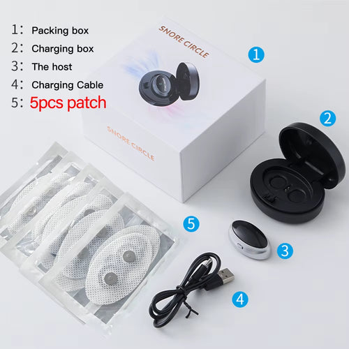 Load image into Gallery viewer, SmartSnore™ 5-Pair EMS Anti-Snoring Device – Breathe Easy, Sleep Deep
