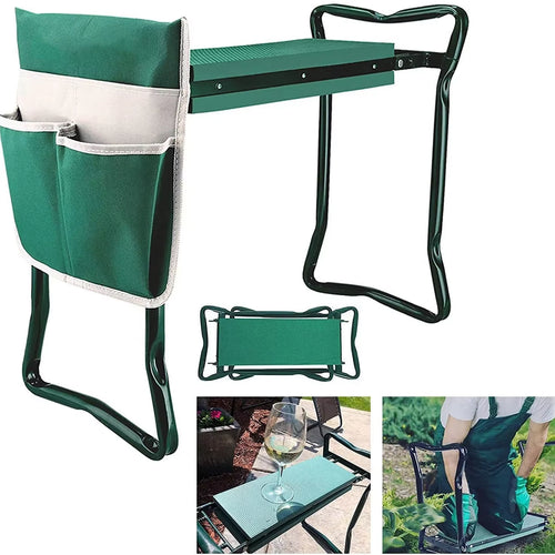 Load image into Gallery viewer, GardenMate Folding Kneeler &amp; Stool – Comfort &amp; Convenience for Every Gardener
