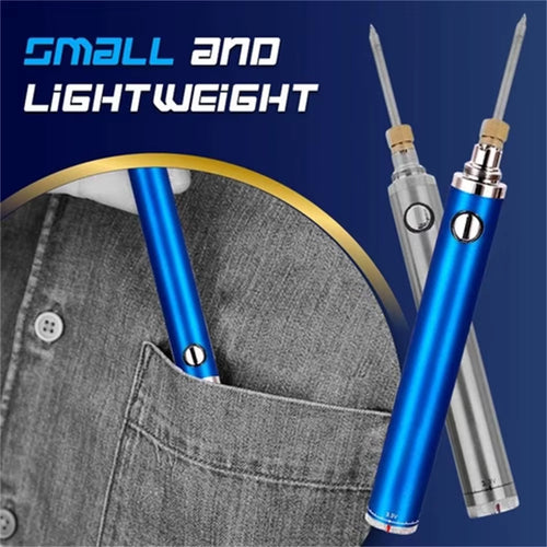 Load image into Gallery viewer, PrecisionPro 510 USB Mini Soldering Iron – Portable, Battery-Powered Tool for Jewelry Repair &amp; Precision Work
