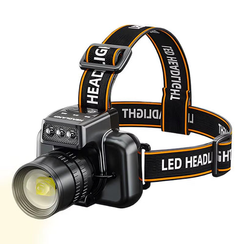 Load image into Gallery viewer, BeamLite™ Rechargeable LED Headlamp – High-Power Forehead Torch for Outdoor Adventures
