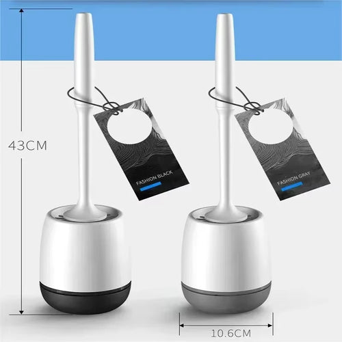 Load image into Gallery viewer, TPR Silicone Head Toilet Brush Wall Mounted Cleaning Brush Long Handle Toilet Brush Bathroom Accessories Sets Tools
