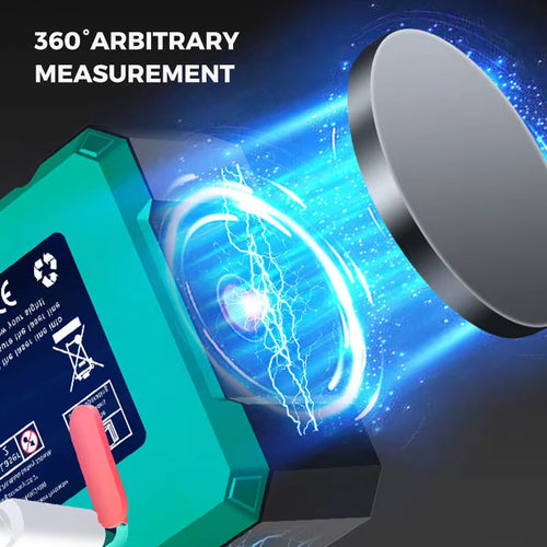 Load image into Gallery viewer, AngleMaster 360° Digital Protractor – Magnetic Laser Angle Finder with LCD Display &amp; Inclinometer
