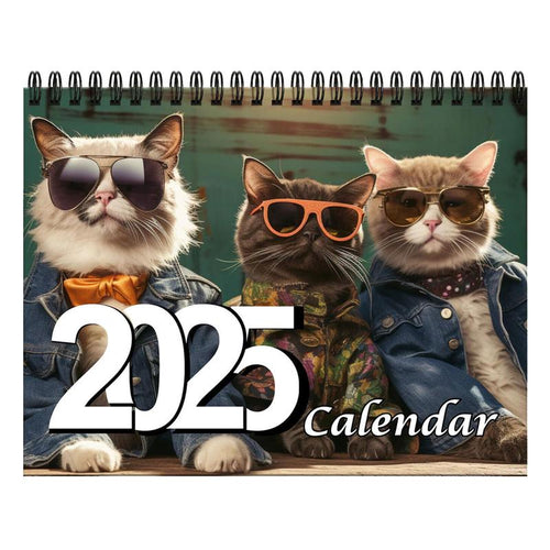 Load image into Gallery viewer, 2025 Calendar: Schedule Planner, Ideal Halloween &amp; Christmas Gift
