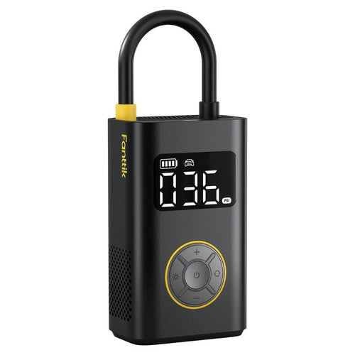 Load image into Gallery viewer, Portable Tire Inflator: Smart ON/OFF Hose Design

