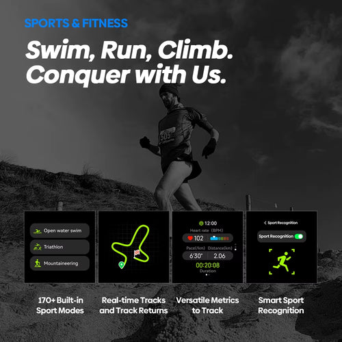 Load image into Gallery viewer, New  Stratos 2 Ultra GPS Smart Watch Built-In Compass Barometric Altimeter Dual-Band GNSS Voice Calling Smartwatch 10 ATM
