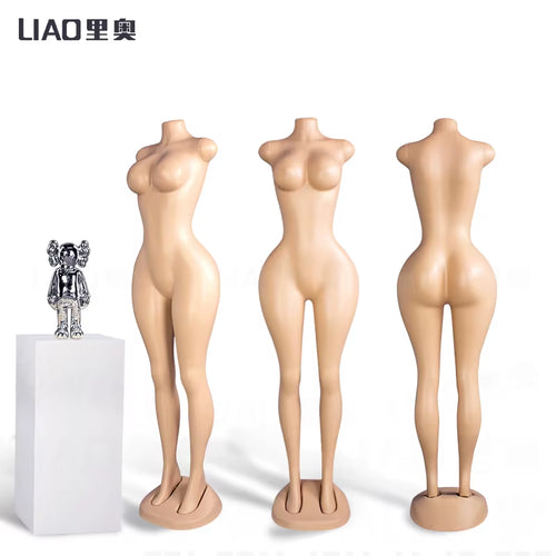 Load image into Gallery viewer, Cheap BBL Female Mannequins Plastic Big Bust Big Ass Woman Dummy Fashion Garments Display
