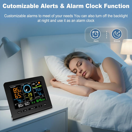 Load image into Gallery viewer, SmartWeather Pro™ – WiFi Wireless Indoor &amp; Outdoor Weather Station with Rain, Wind &amp; Temp Monitoring
